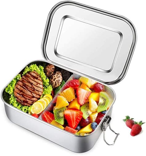 amazon lunch box steel|lunch box steel for school.